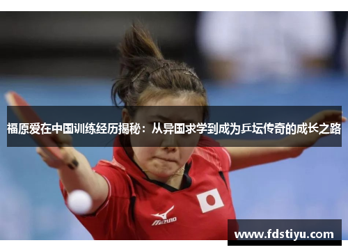 福原爱在中国训练经历揭秘：从异国求学到成为乒坛传奇的成长之路